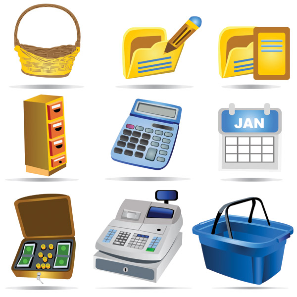 free vector Shopping icon vector payment